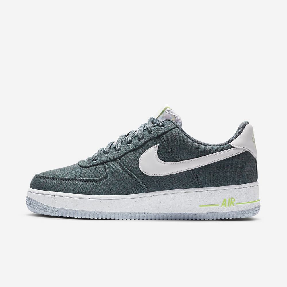 Sneakers Nike Air Force 1 '07 Bleu 8437-015 Ozone Blue/Barely Volt/Celestine Blue/White Homme | JCL-70576566